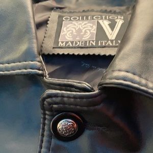 Gianni Versace leather jacket brand new with tags